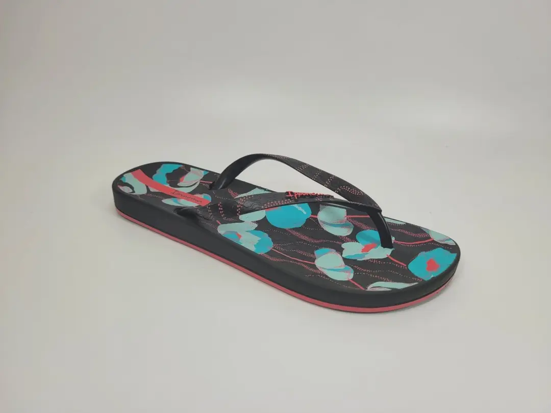 Ipanema Dames Slippers 83167-21188 Zwart/Multicolor Maat 38