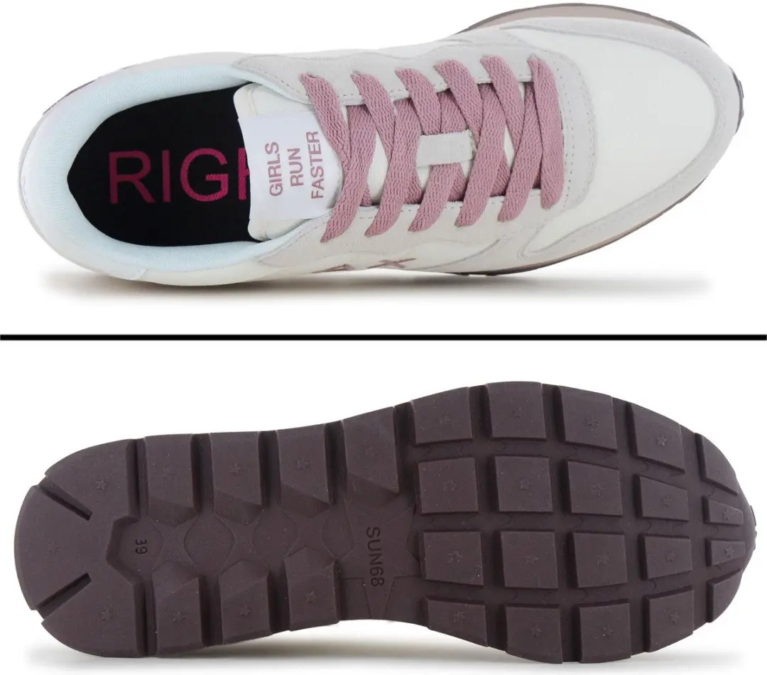 Sun68 Ally Solid Sneakers Wit - afbeelding 5 van 6