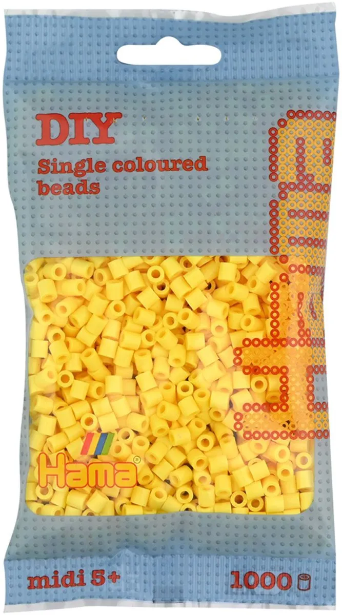Hama Strijkkralen 1000 Stuks - Abrikoos