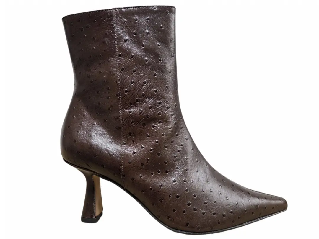 Angel Alarcon 26603 458C Ave Testa Enkellaarzen Bruin Leer Dames