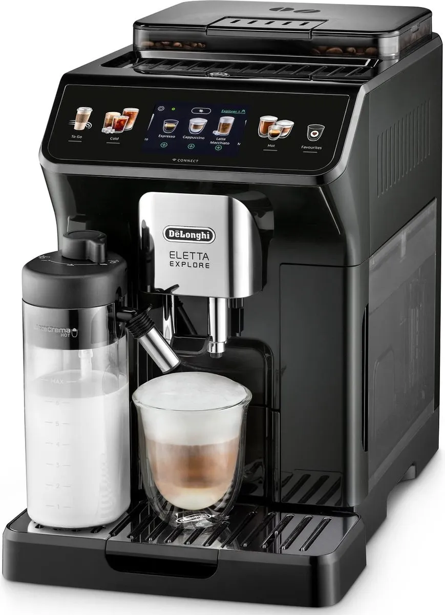 De'Longhi Eletta Explore ECAM450.65.G Volautomaat Espressomachine - Zwart