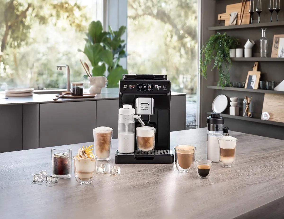 De'Longhi Eletta Explore ECAM450.65.G Volautomaat Espressomachine - Zwart - afbeelding 6 van 6