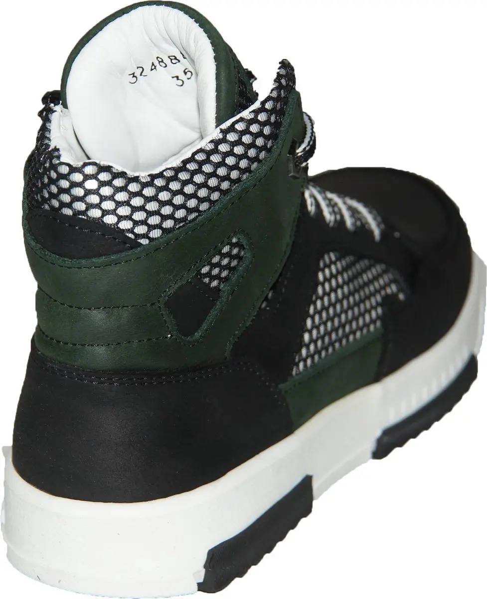 Track Style 324888 Veterschoenen 3.5 - Zwart/Groen - afbeelding 4 van 6