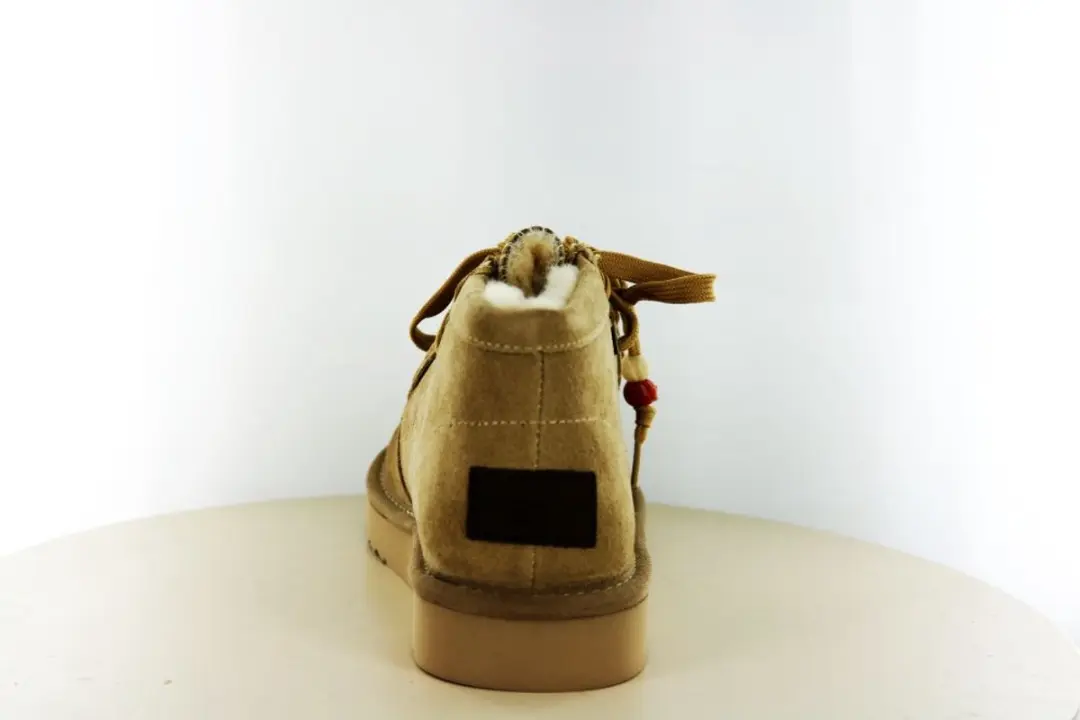 Warmbat Yeppoon Veterschoenen Taupe - afbeelding 5 van 6
