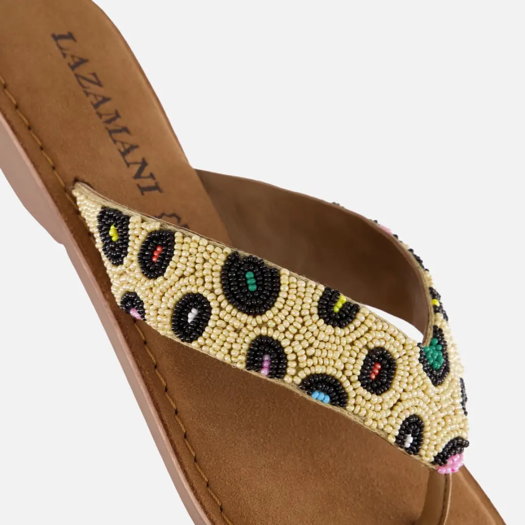 Lazamani Ebba Teenslippers LA75902 Beige - afbeelding 6 van 6