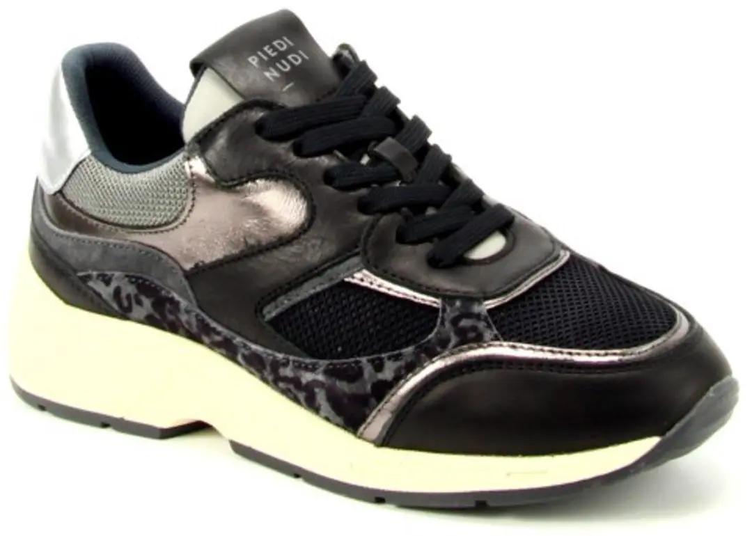 Piedi Nudi Kaya Sneakers zwart