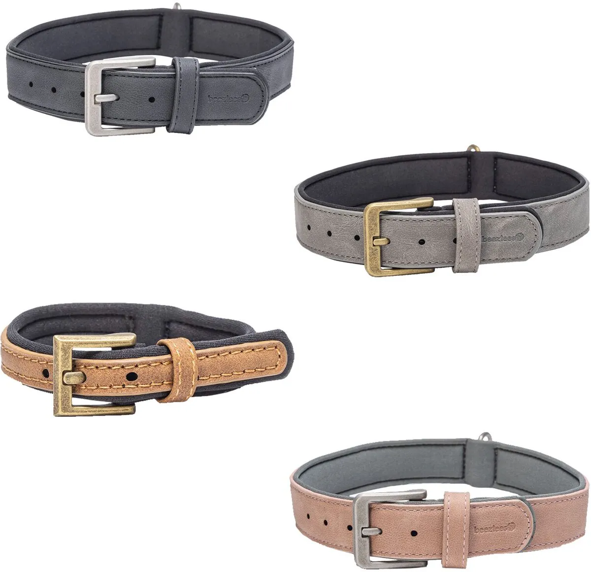 Beeztees Balacron Ax Halsband Hond - Roze - 31-39cm x 20mm - afbeelding 6 van 6