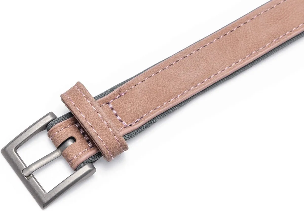 Beeztees Balacron Ax Halsband Hond - Roze - 31-39cm x 20mm