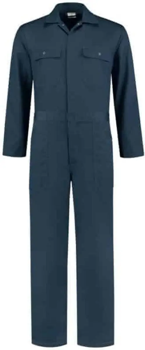 Toprock Overall drukknoop poly/katoen Navy