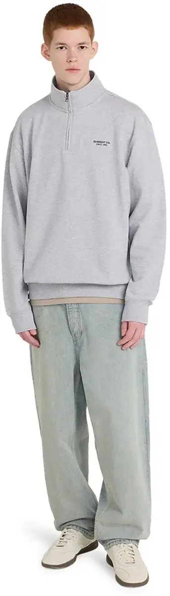 Element Co Emb Sweatshirt grijs S - afbeelding 3 van 4