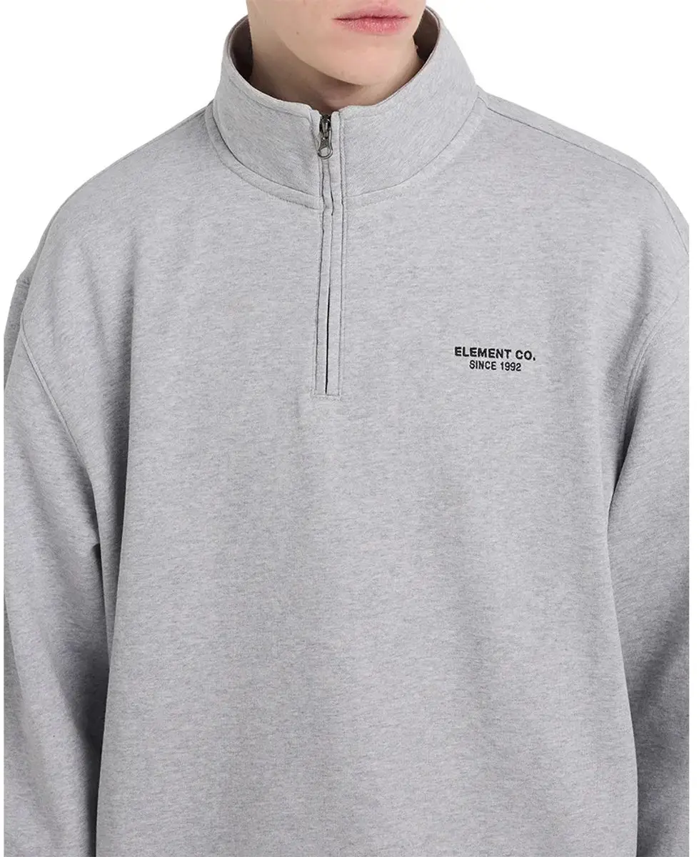 Element Co Emb Sweatshirt grijs XL - afbeelding 4 van 4