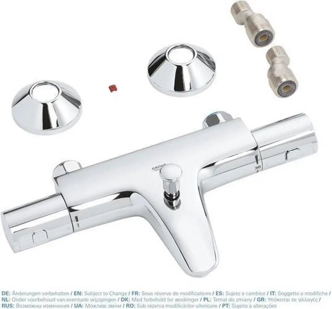 GROHE Precision Start Thermostatische badkraan 15cm chroom - afbeelding 4 van 5