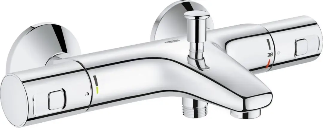 GROHE Precision Start Thermostatische badkraan 15cm chroom
