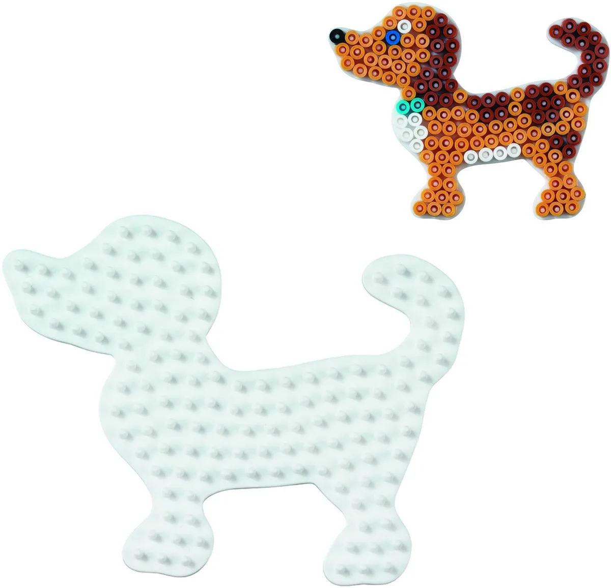 Hama Strijkkralen Grondplaat Hondje