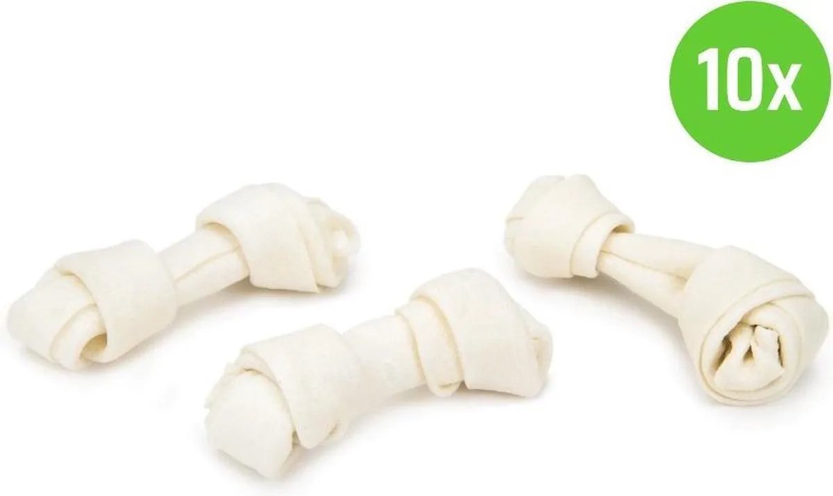 Beeztees Kauwknoop Wit 7cm