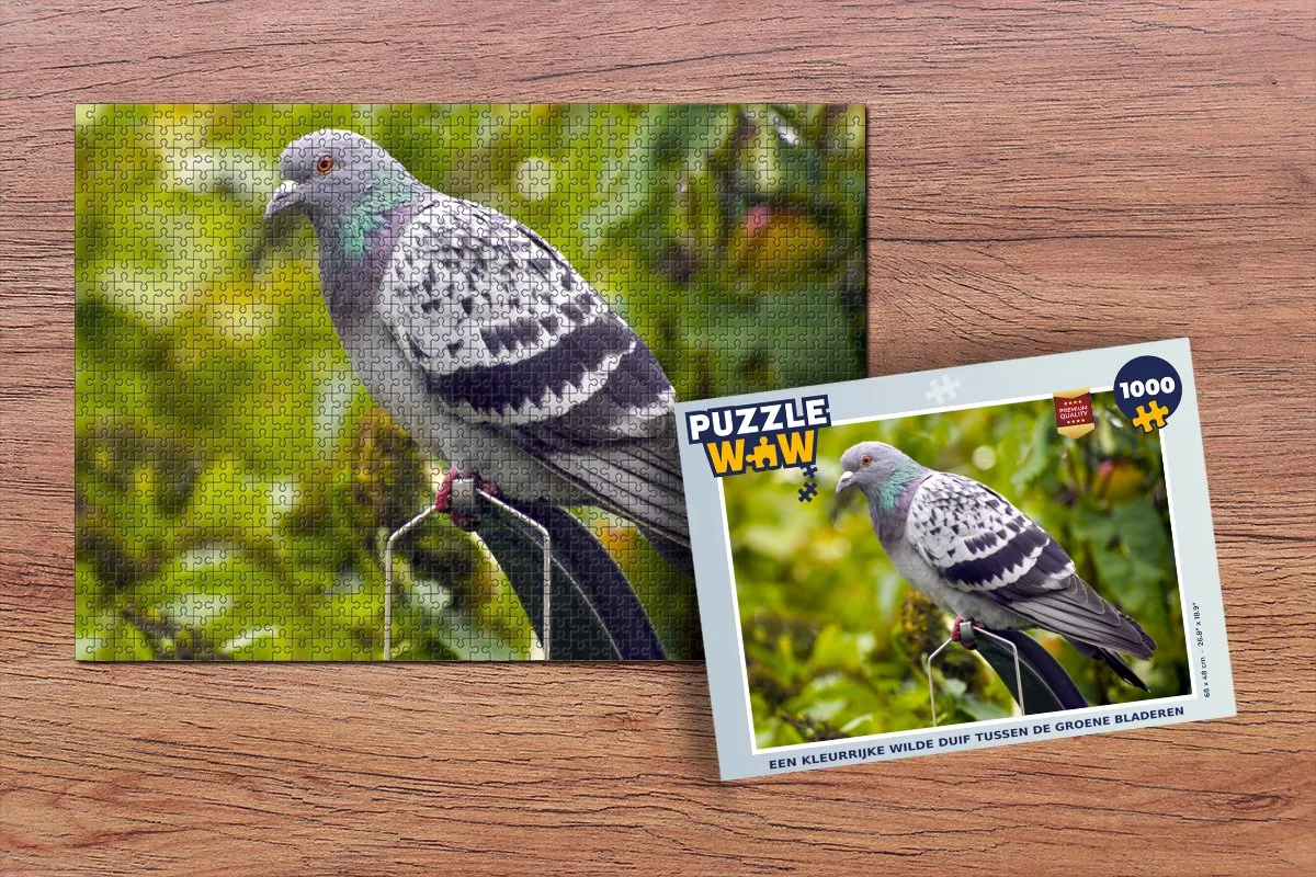 PuzzleWow Legpuzzel 1000 Stuks - Multicolor