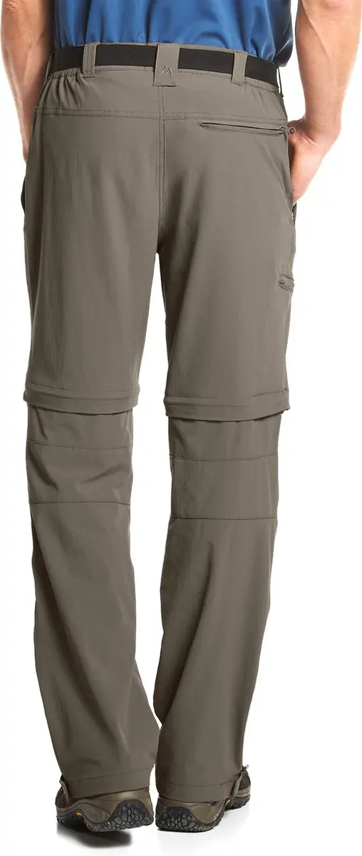 Maier Sports Tajo zip-off broek 56 - Grijs/Bruin - afbeelding 2 van 4