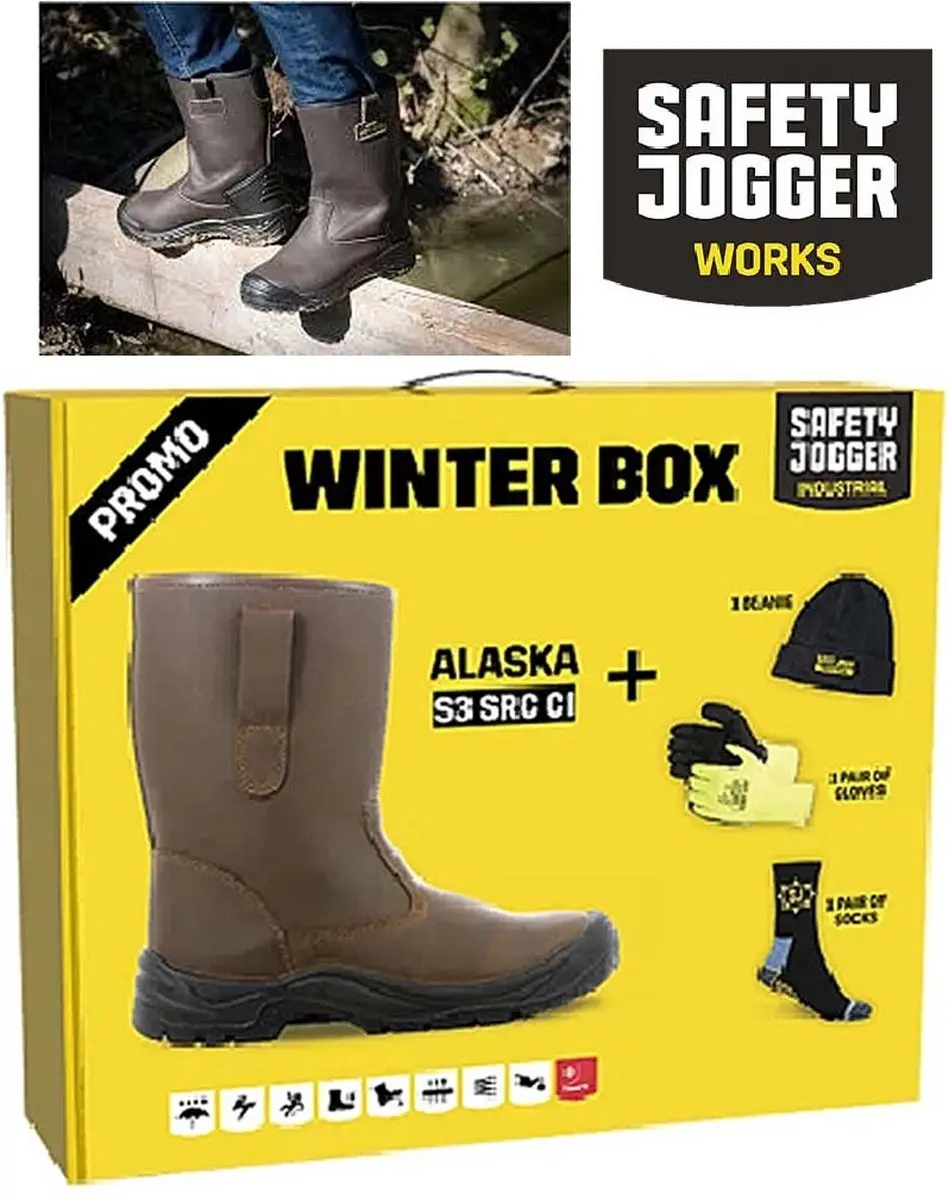 Safety Jogger Alaska S3 Gevoerde Veiligheidslaarzen - afbeelding 6 van 6