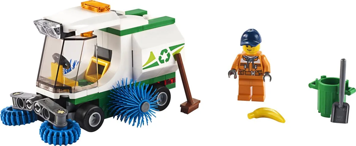 LEGO City Straatveegmachine 60249 - Blauw - afbeelding 6 van 6