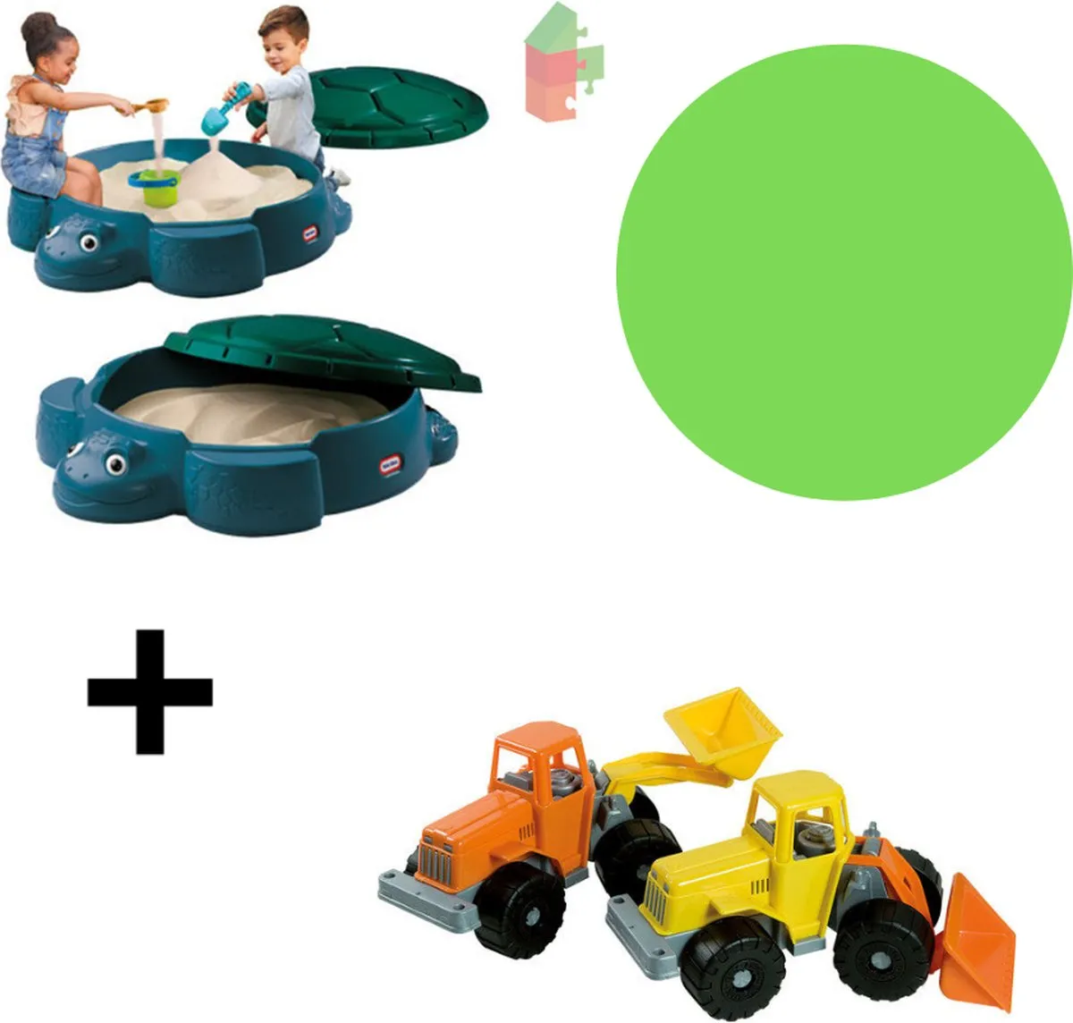 Little Tikes Go Green Zandbak Schildpad