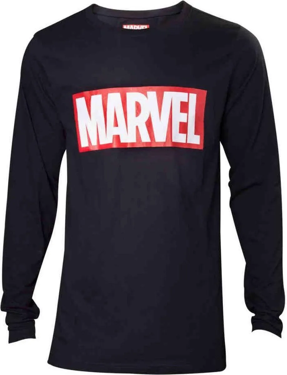 Marvel Logo Heren Unisex Longsleeve Shirt