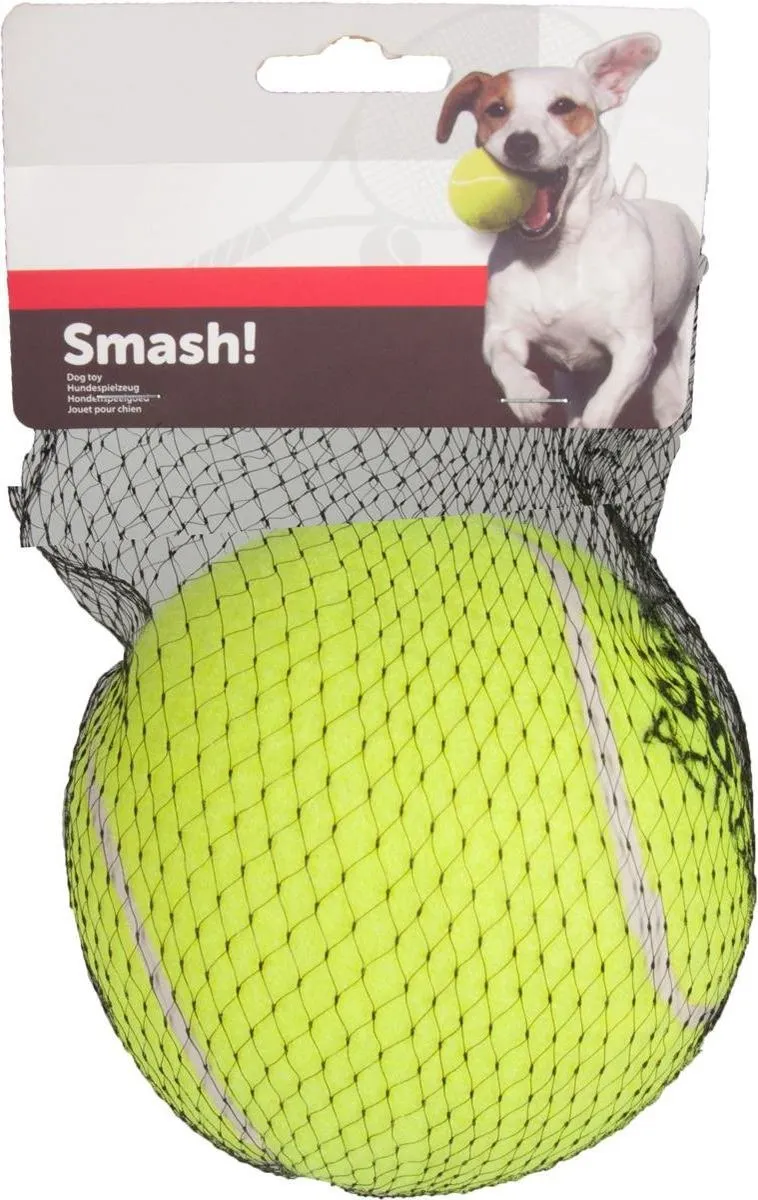 Flamingo Tennisbal voor Honden - Geel 13cm