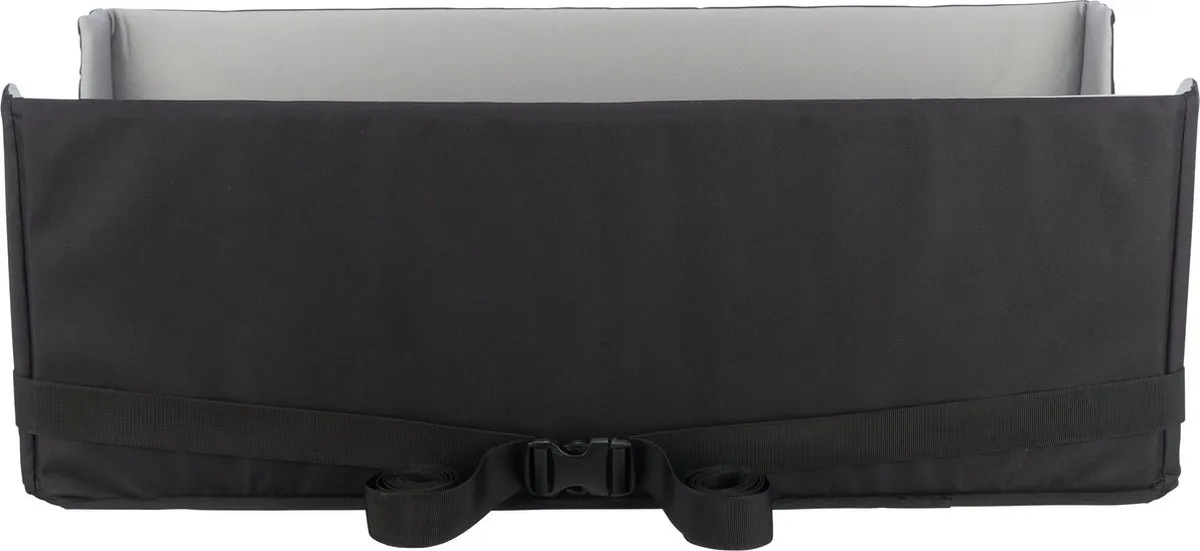 Trixie Autostoel Hond Dubbel - 80x39x28cm - Zwart/Grijs - afbeelding 2 van 6