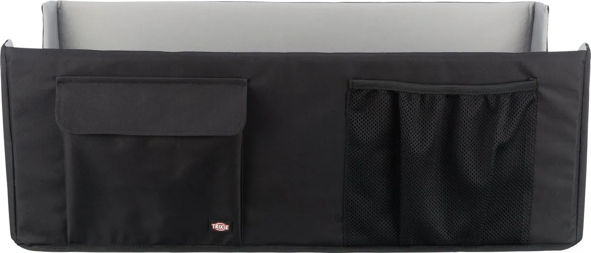 Trixie Autostoel Hond Dubbel - 80x39x28cm - Zwart/Grijs - afbeelding 3 van 6