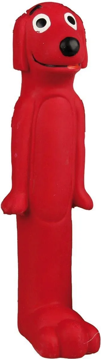 Flamingo Hondenspeelgoed Latex Dummie - Rood/Geel/Groen