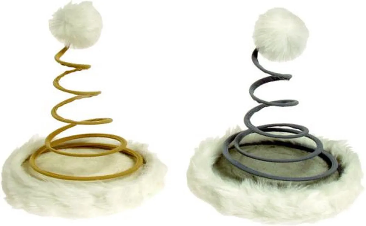 Flamingo Karlie Kitty Swirl - Beige/Grijs - afbeelding 2 van 3