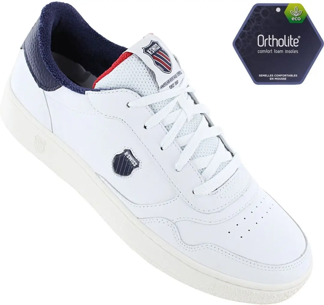 K-Swiss Slammshield II Heren Sneakers Wit - afbeelding 6 van 6
