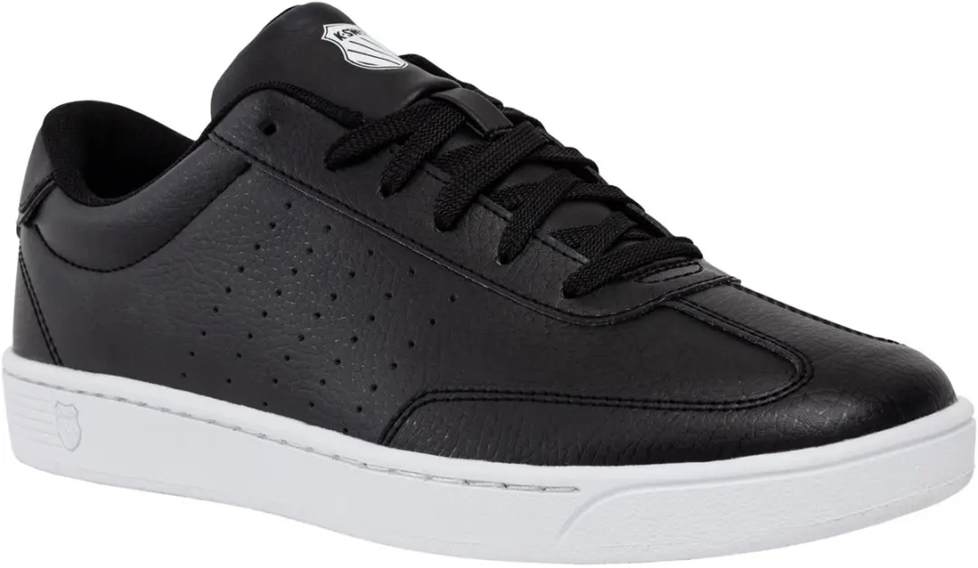 K-Swiss COURT BALBOA herensneaker voor vrijetijdsgebruik 04736-067-M zwart