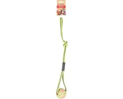 Flamingo Trektouw met Bal en Handvat - Beige