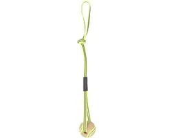 Flamingo Trektouw met Bal en Handvat - Beige
