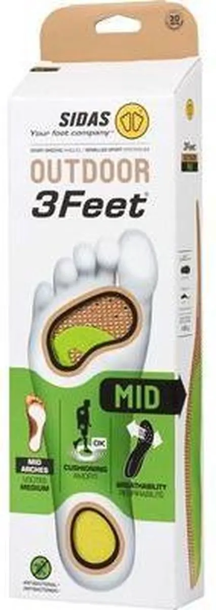 SIDAS - 3 feet outdoor low neutral - Inlegzolen - Transparant - afbeelding 4 van 6