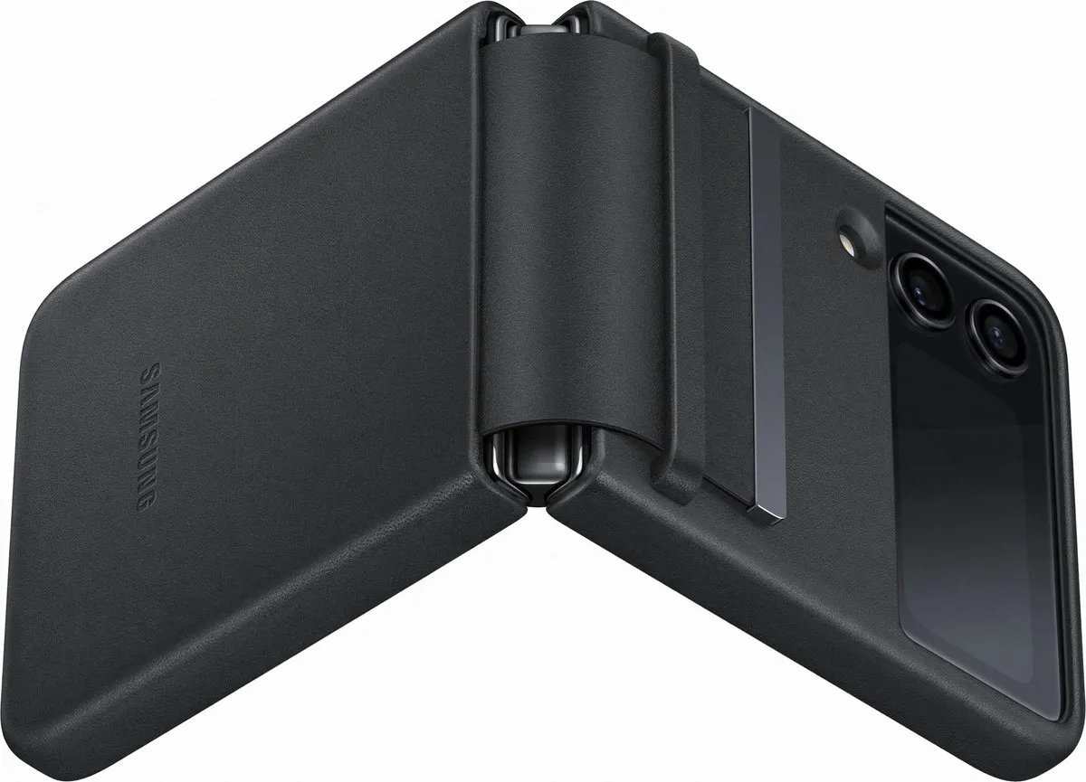 Samsung Leren Cover EF-VF721LBEGWW - Zwart
