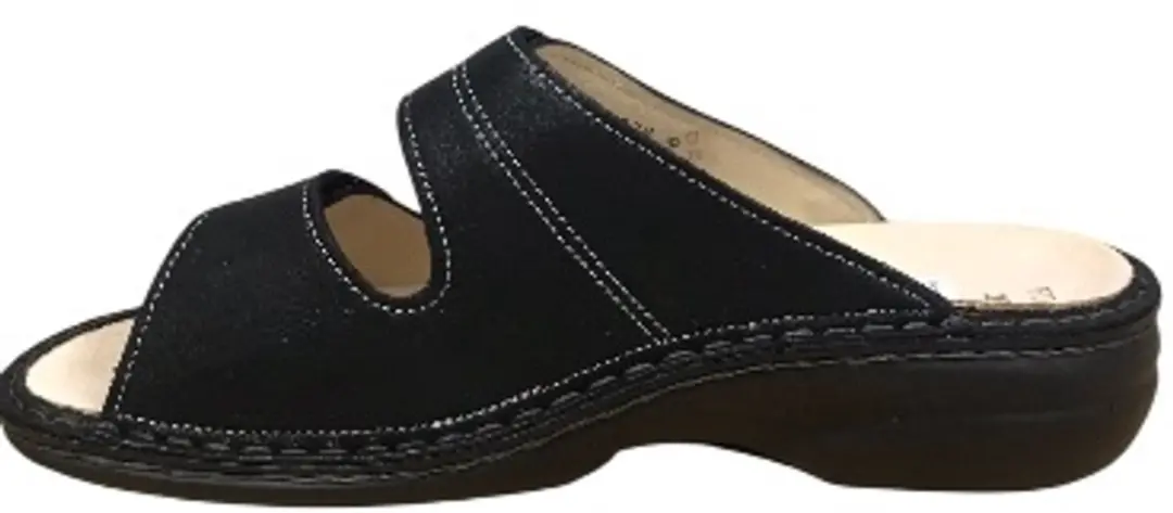 Finn Comfort Sansibar 02550 Slippers - Zwart 41 - afbeelding 4 van 5
