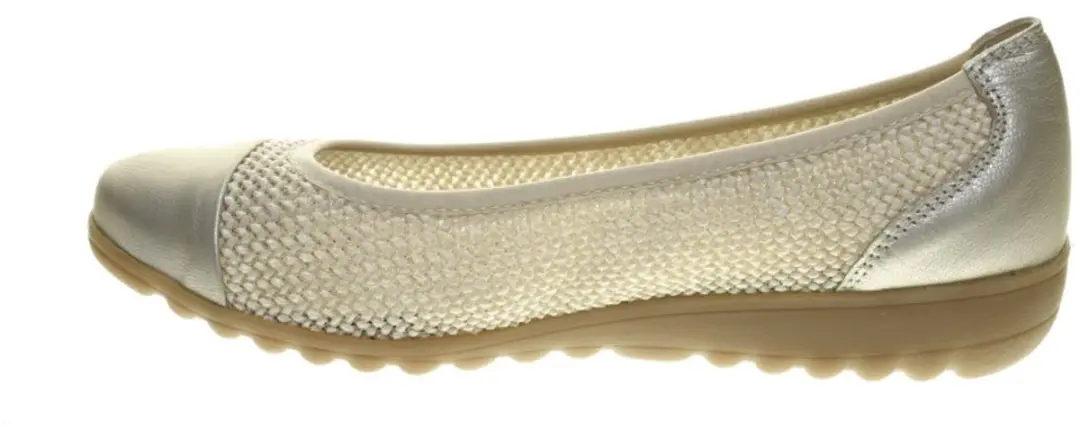Caprice 9-22123-46 Ballerina - wit - maat 40 - afbeelding 4 van 6