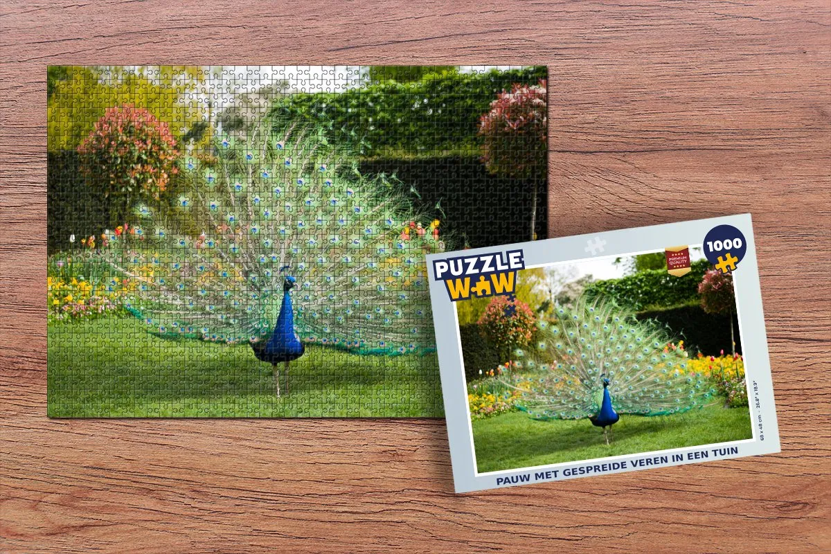 PuzzleWow Veren Legpuzzel 1000 Stuks - Multicolor