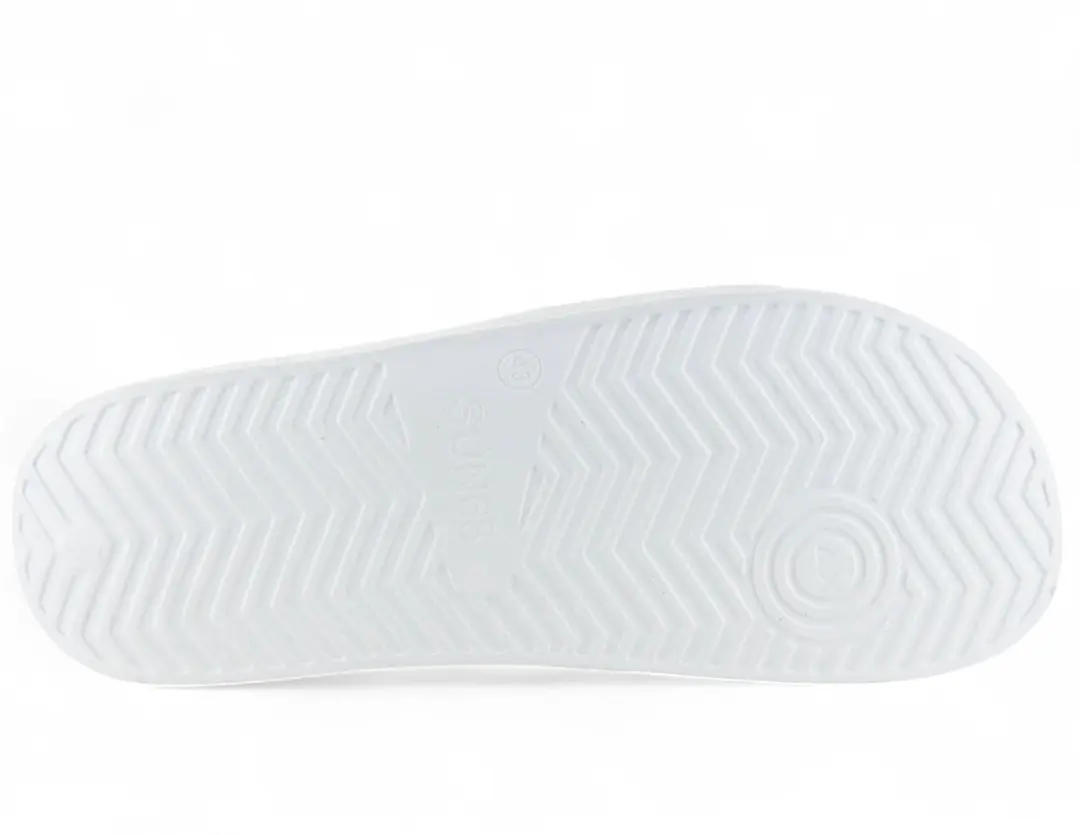 Sun68 Slippers Logo Bianco Wit
