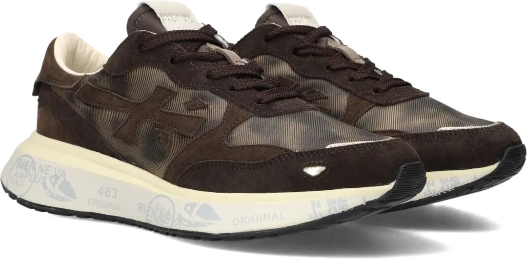Premiata Lauryn Sneakers bruin maat 41 - afbeelding 3 van 6