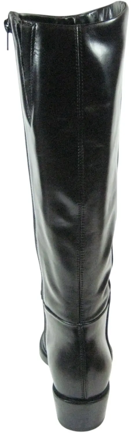 Mjus L89305-101-6002 Dames lange laarzen - Zwart - 37 - afbeelding 4 van 4