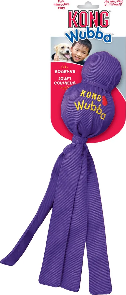 KONG Wubba Hondenspeelgoed - L 33cm - Multi