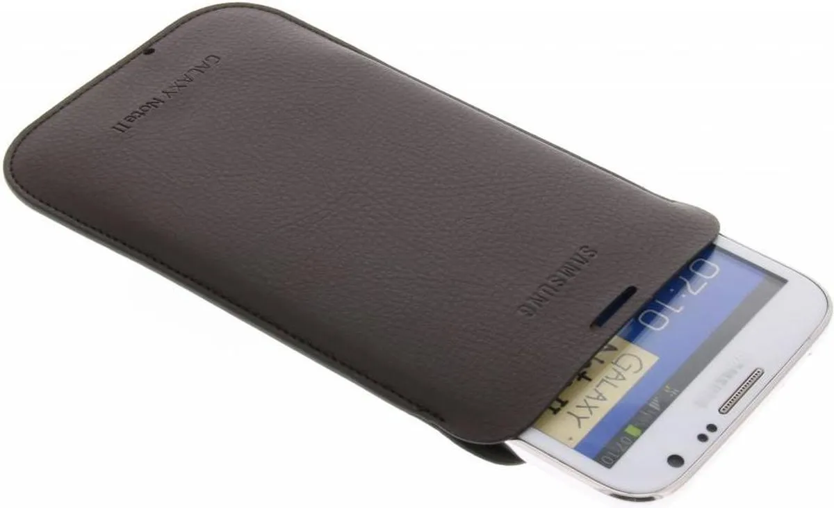 Samsung Pouch EFC-1J9LCEG - Galaxy Note2 - Bruin