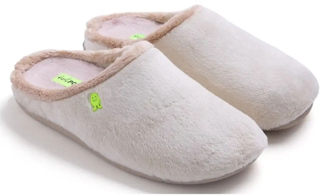 Hot Potatoes pantoffels dames beige