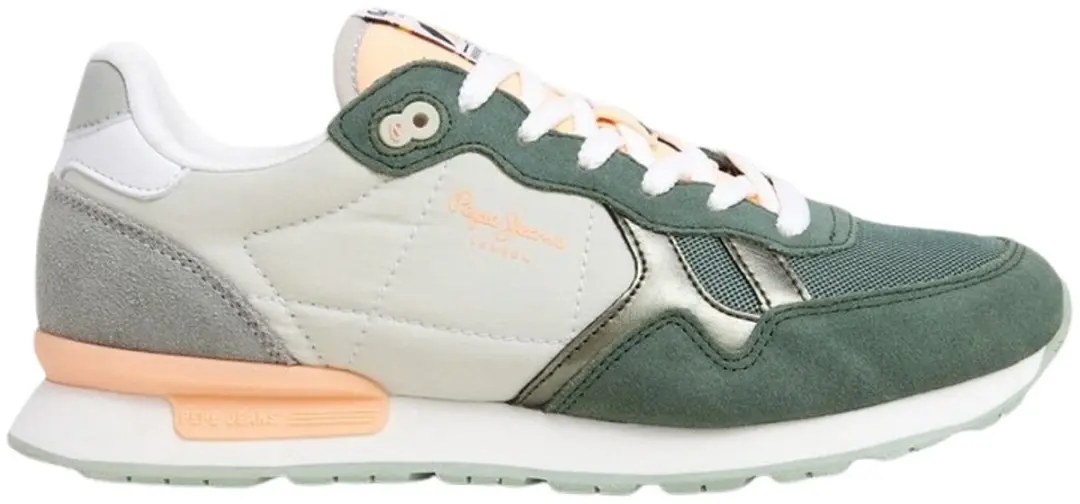 Pepe Jeans Brit Camp Schoenen Groen EU 36 Vrouw