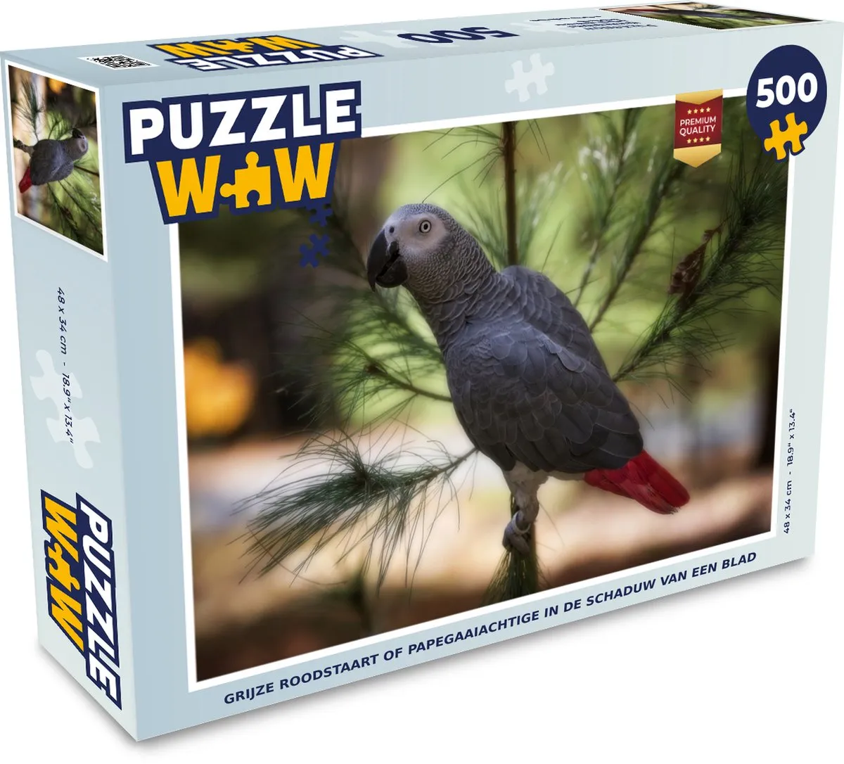 PuzzleWow Legpuzzel 500 Stuks - Multicolor