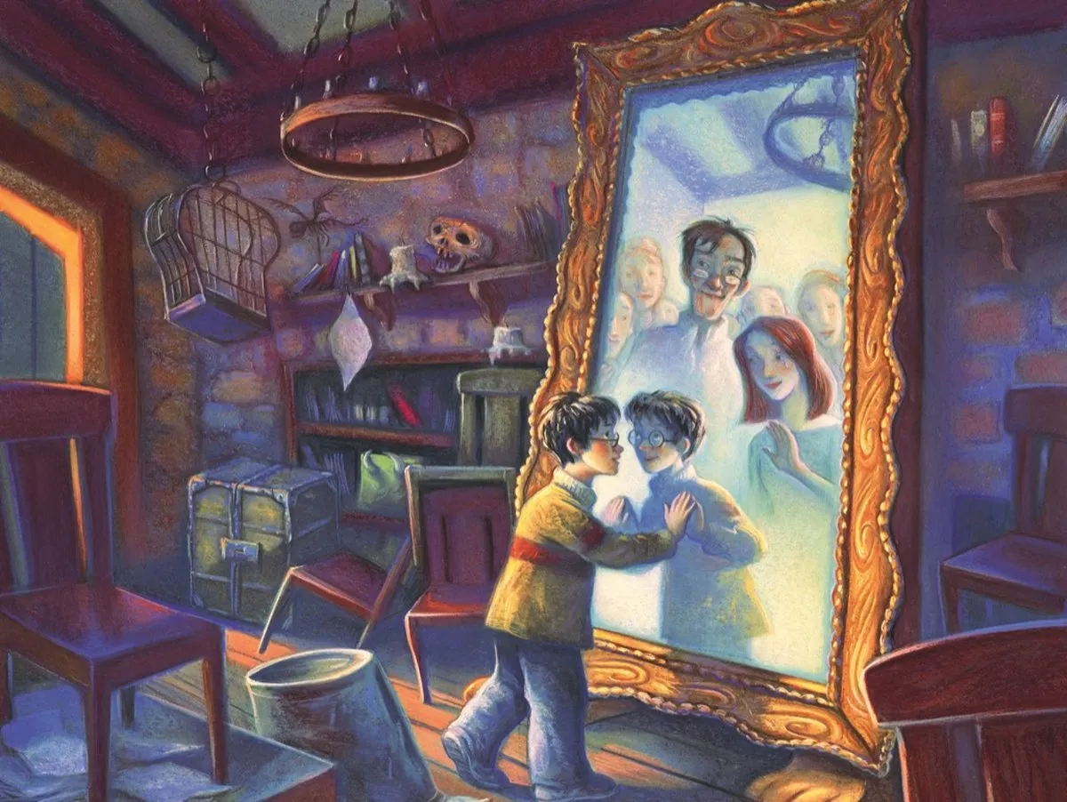 The New York Puzzle Company Harry Potter Mirror of Erised Puzzel 1000 Stukjes - Multi