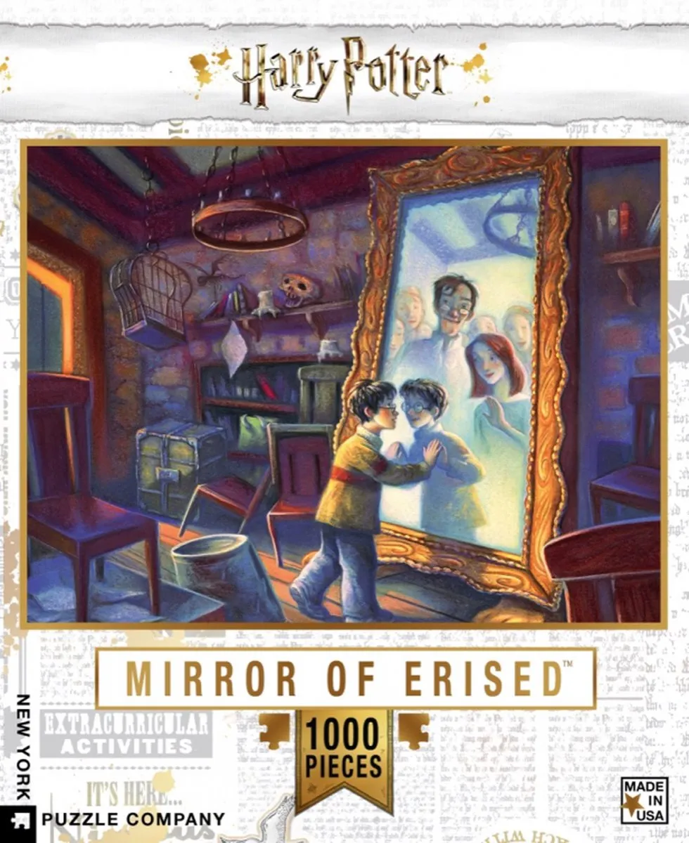 The New York Puzzle Company Harry Potter Mirror of Erised Puzzel 1000 Stukjes - Multi