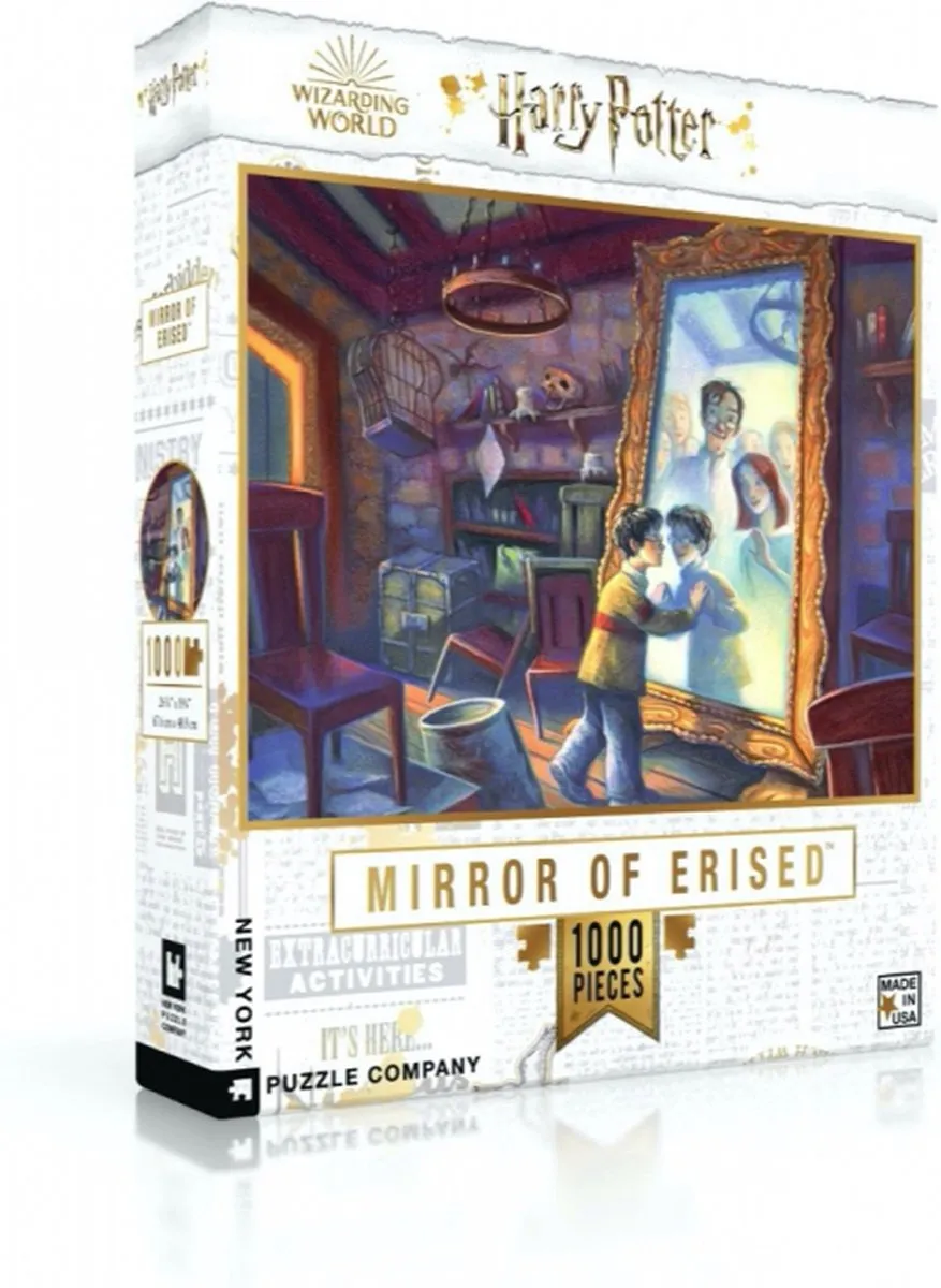 The New York Puzzle Company Harry Potter Mirror of Erised Puzzel 1000 Stukjes